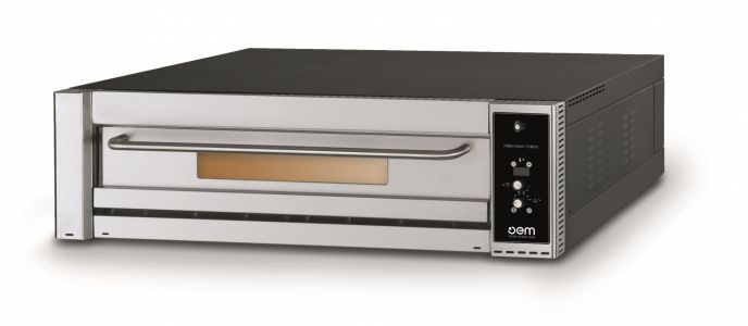 Печь подовая электрическая серии Millennium Valido EVO 1-камерная с подом 73*73 см, электро-механиче