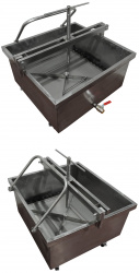 Купить пресс-тележка эльф 4м ипкс-025-02(н) арт.нт00640194 на 240л механ.привод – цена от завода, доставка до двери | RuOborudovanie.ru