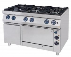 Плита 6 конфорочная Kogast Ks-T67/1K-O 55846 газ 700 серии – купить в RuOborudovanie.ru с доставкой до двери Купить плита 6 конфорочная kogast ks-t67/1k-o 55846 газ 700 серии – цена от завода, доставка до двери | RuOborudovanie.ru
