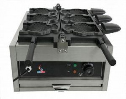 Вафельница Airhot WBF-3 рыбки 336х182мм чугун, электр.настольн. – купить в RuOborudovanie.ru с доставкой до двери Купить вафельница airhot wbf-3 рыбки 336х182мм чугун, электр.настольн. – цена от завода, доставка до двери | RuOborudovanie.ru