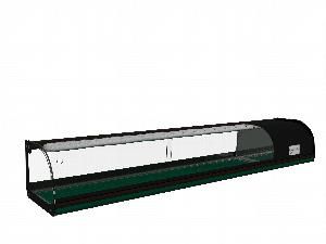 Витрина холодильная Полюс для суши A37 Sm 1,5-1 Sushi (ВХСв-1,5 суши-кейс)