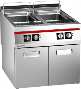 Макароноварка Angelo Po 1N1CP2GH газовая напольная 2 ванны 40+40л 