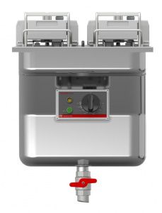 Фритюрница Fri Fri Super Easy Built-In411(671124) с 1 ванной 17-20,5л электрическая встраиваемая
