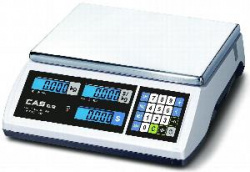 Весы торговые Cas ER-JR-30CB (30кг,10г) электронные