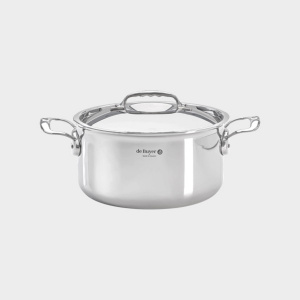 Кастрюля 3,4Л D20См H11См, с крышкой, серия Affinity, S/S 3742.20