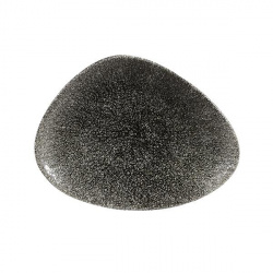 Купить блюдо треугольное chefs 20х15см, без борта, цвет raku quartz black, studio prints rkbqtc201 – цена от завода, доставка до двери | RuOborudovanie.ru